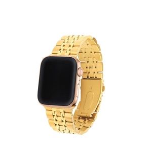 New - Never Worn - Victoria Emerson Rachel Gold Apple Watch band, 38-41 mm